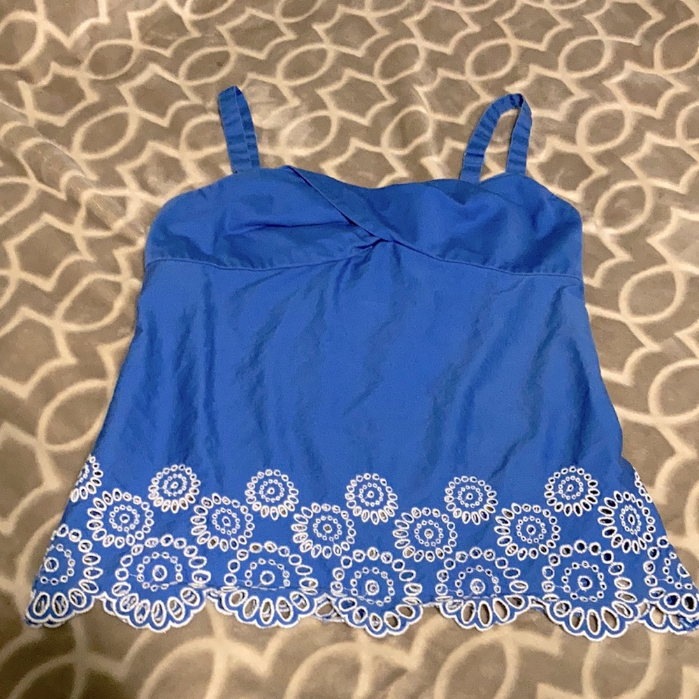 Ann Taylor Loft fitted tank top